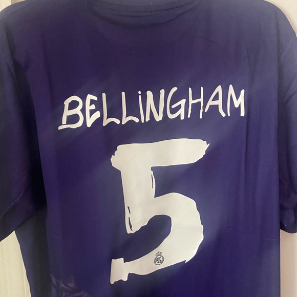 Real madrid Y-3 jersey with bellingham on the back - Picture 2 of 2